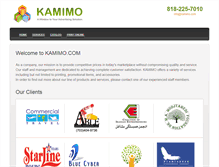 Tablet Screenshot of kamimo.com